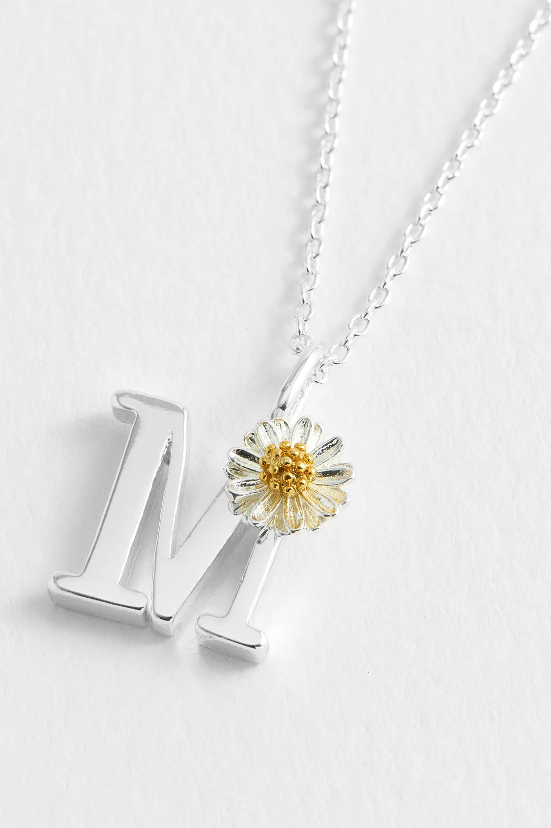 Wildflower Initial Pendant sold by Estella Bartlett