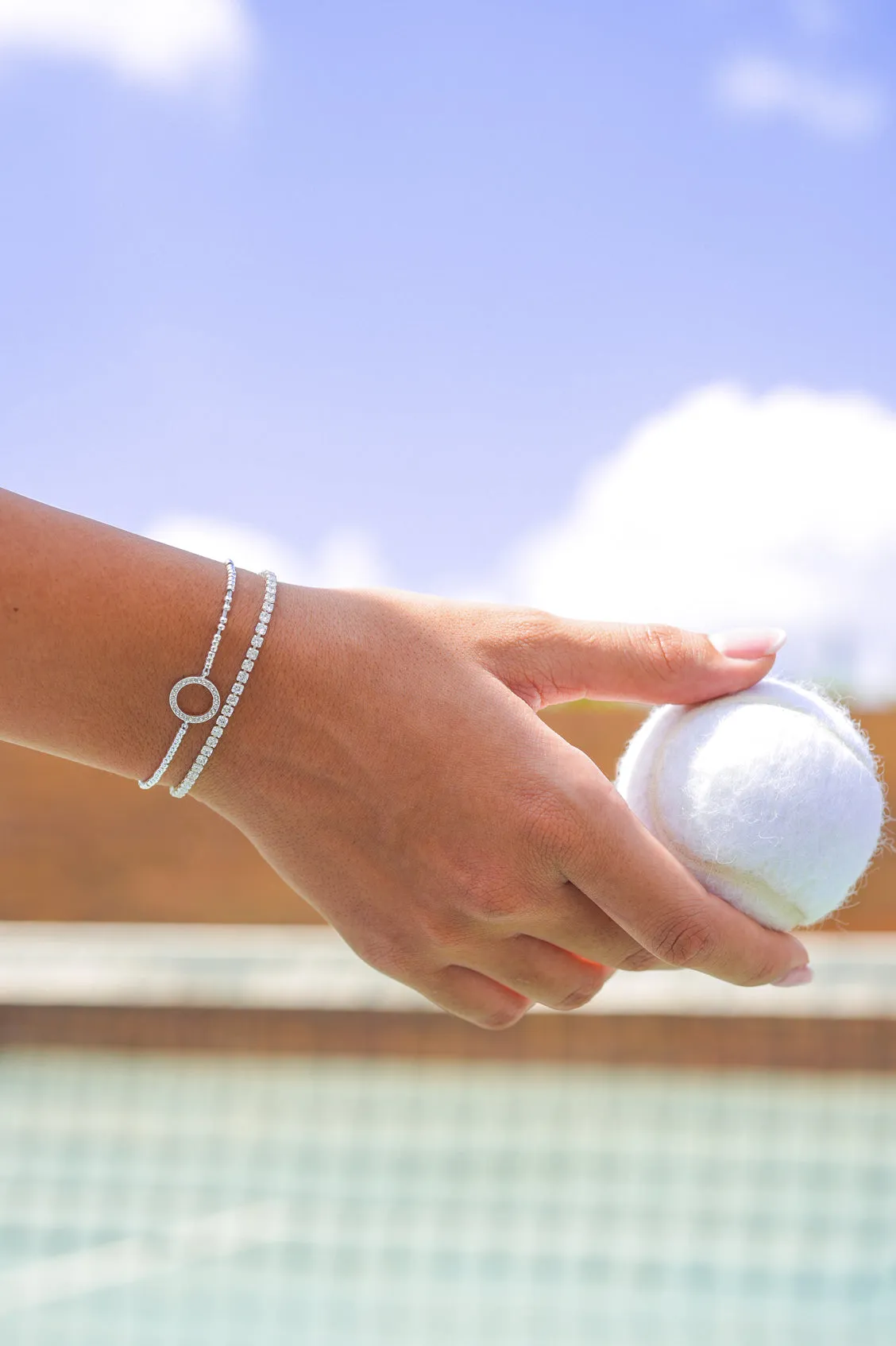 Louise CZ Circle Bracelet sold by Estella Bartlett product image thumbnail 4