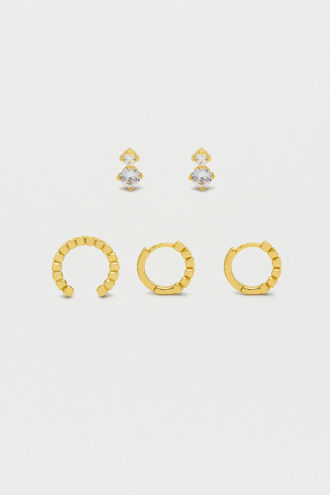 Trio Earrings Set sold by Estella Bartlett product image thumbnail 4