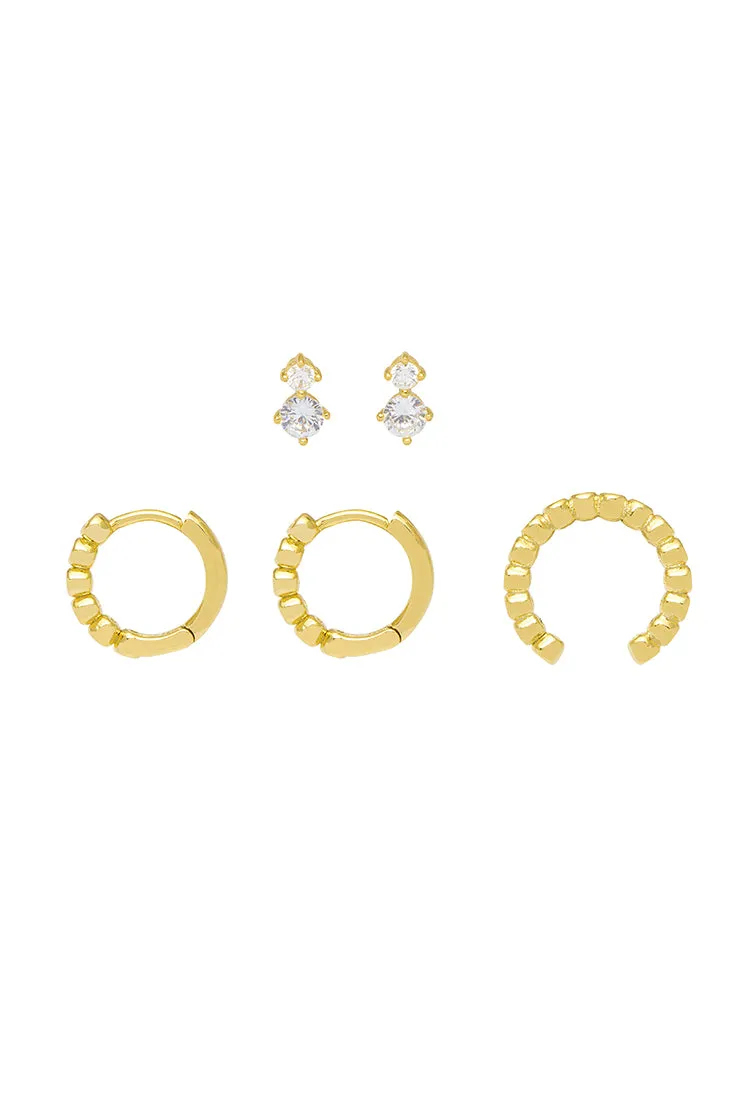 Trio Earrings Set sold by Estella Bartlett product image thumbnail 3