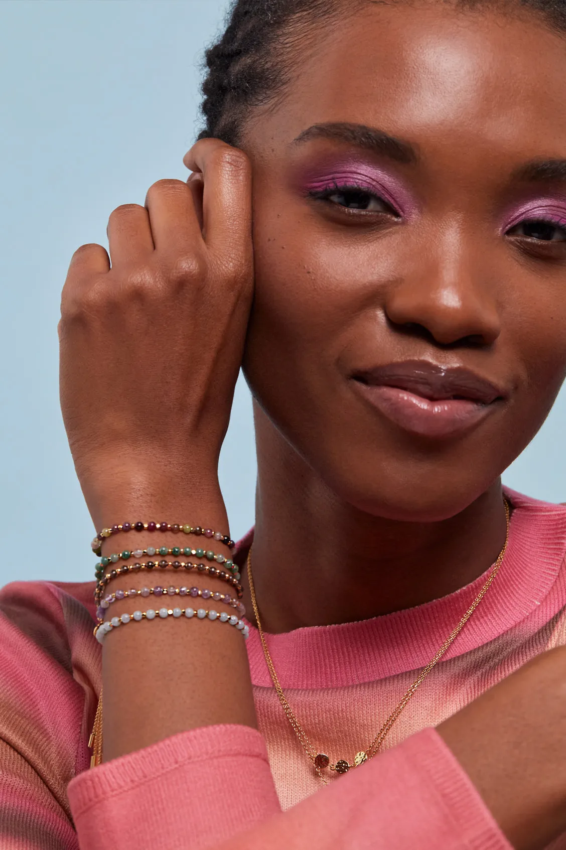 Smoky Quartz Gemstone Amelia Bracelet sold by Estella Bartlett product image thumbnail 2