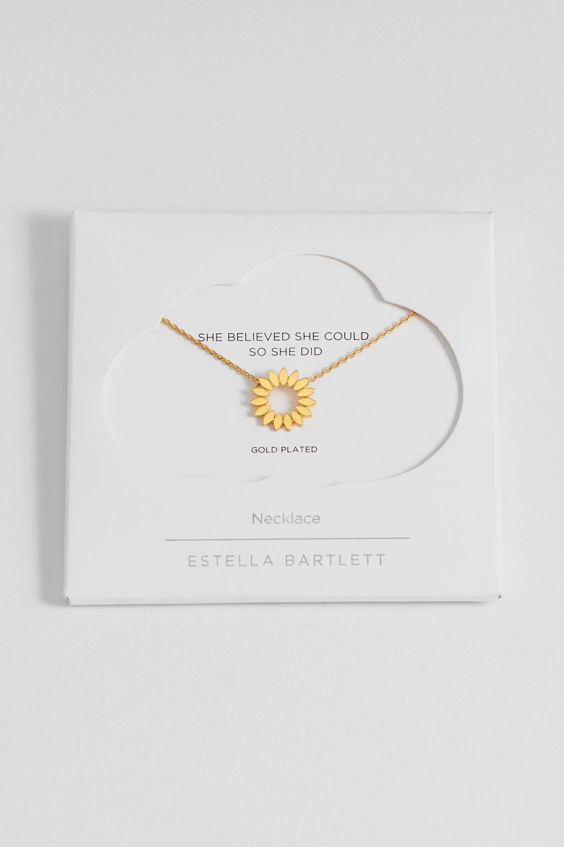 Modern Flower Necklace sold by Estella Bartlett