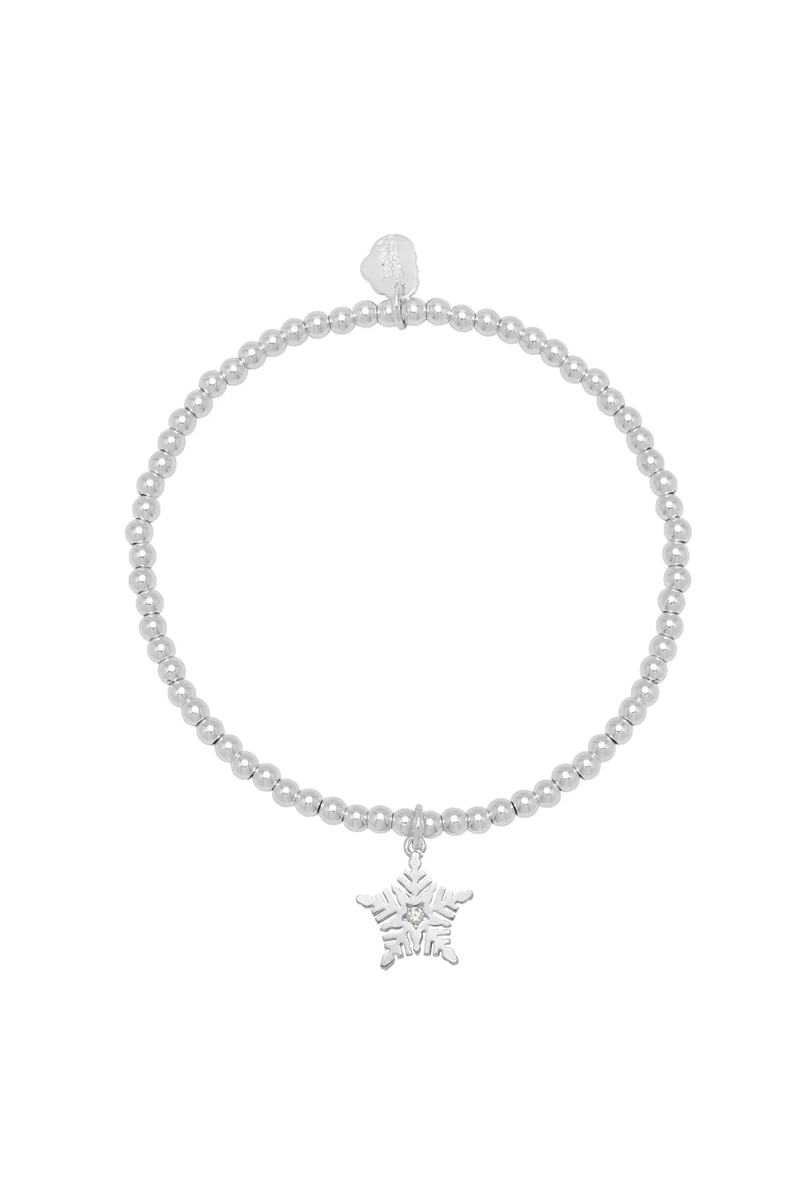 Snowflake Stretch Bracelet sold by Estella Bartlett product image thumbnail 3