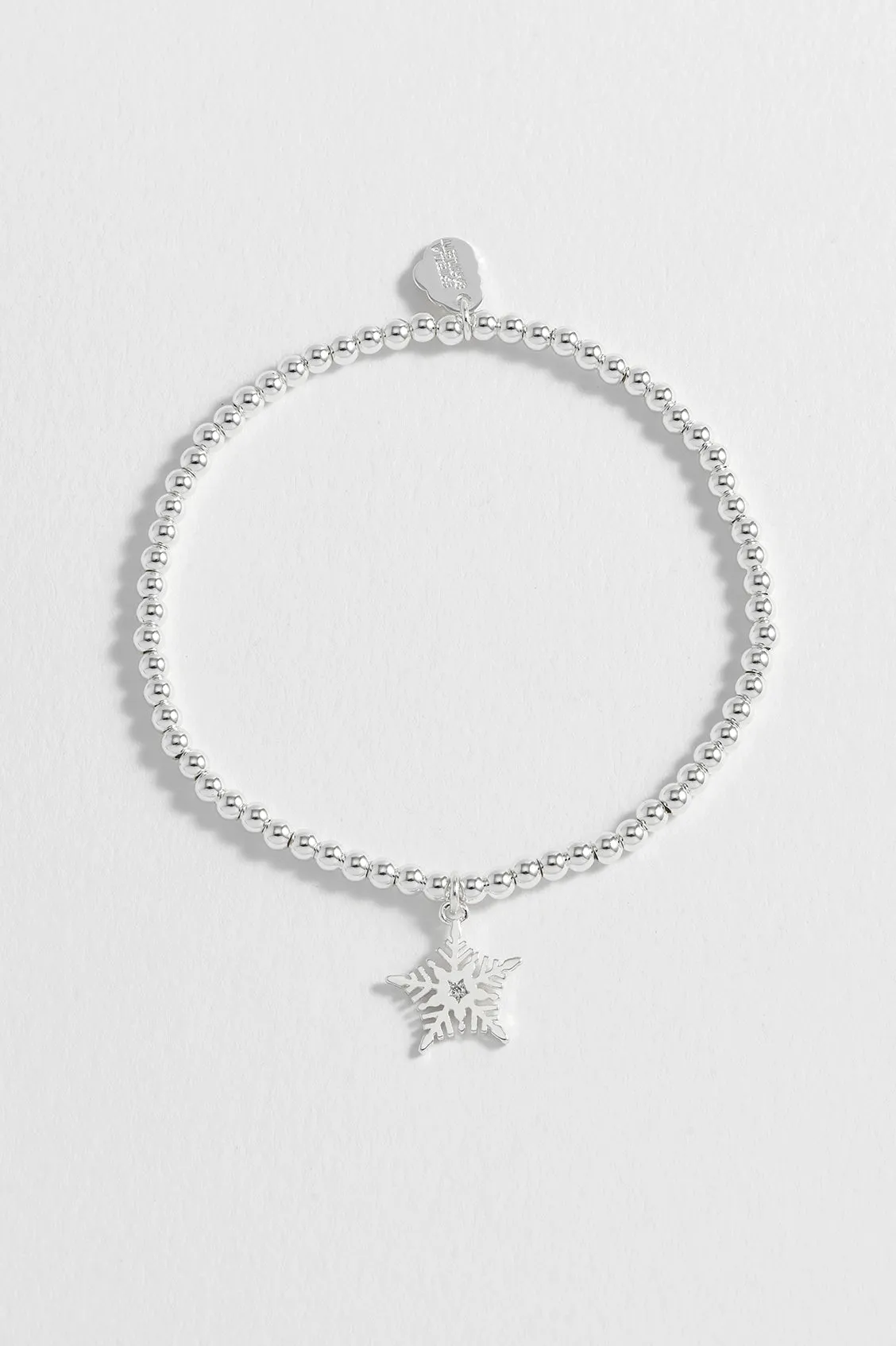 Snowflake Stretch Bracelet sold by Estella Bartlett product image thumbnail 2