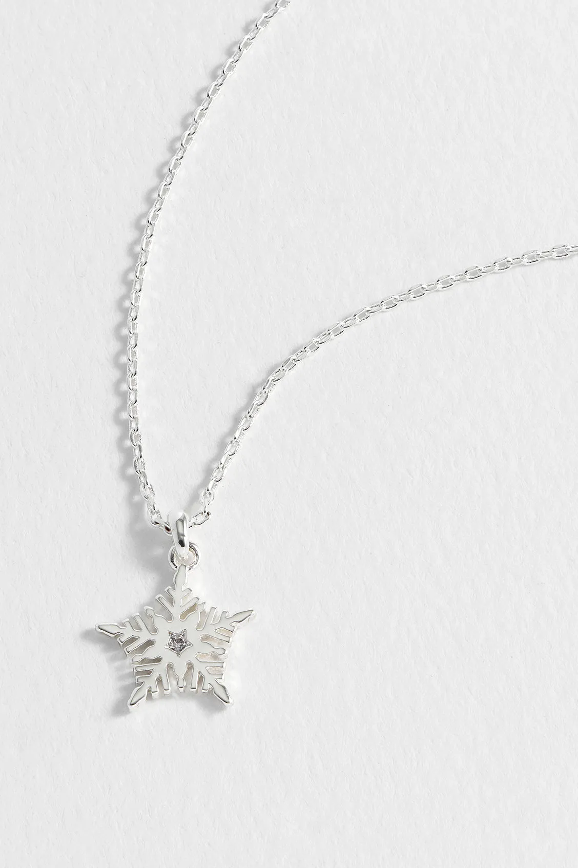 Snowflake Charm Necklace sold by Estella Bartlett product image thumbnail 2
