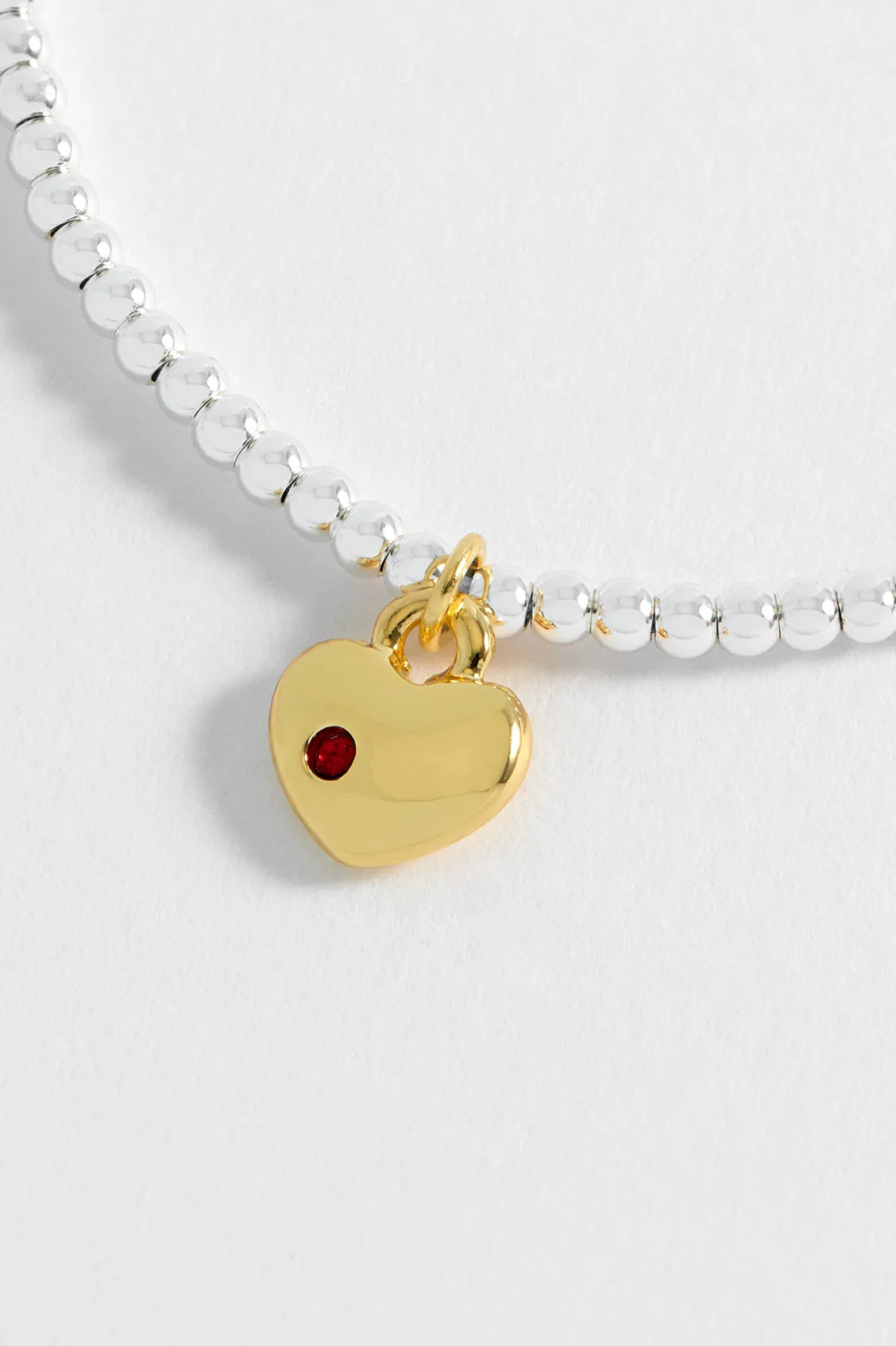 CZ Heart Padlock Bracelet sold by Estella Bartlett product image thumbnail 5