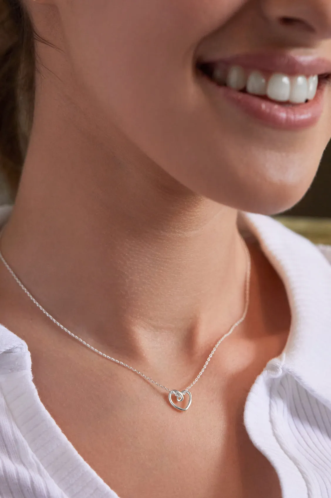 Doodle Heart Necklace sold by Estella Bartlett product image thumbnail 2