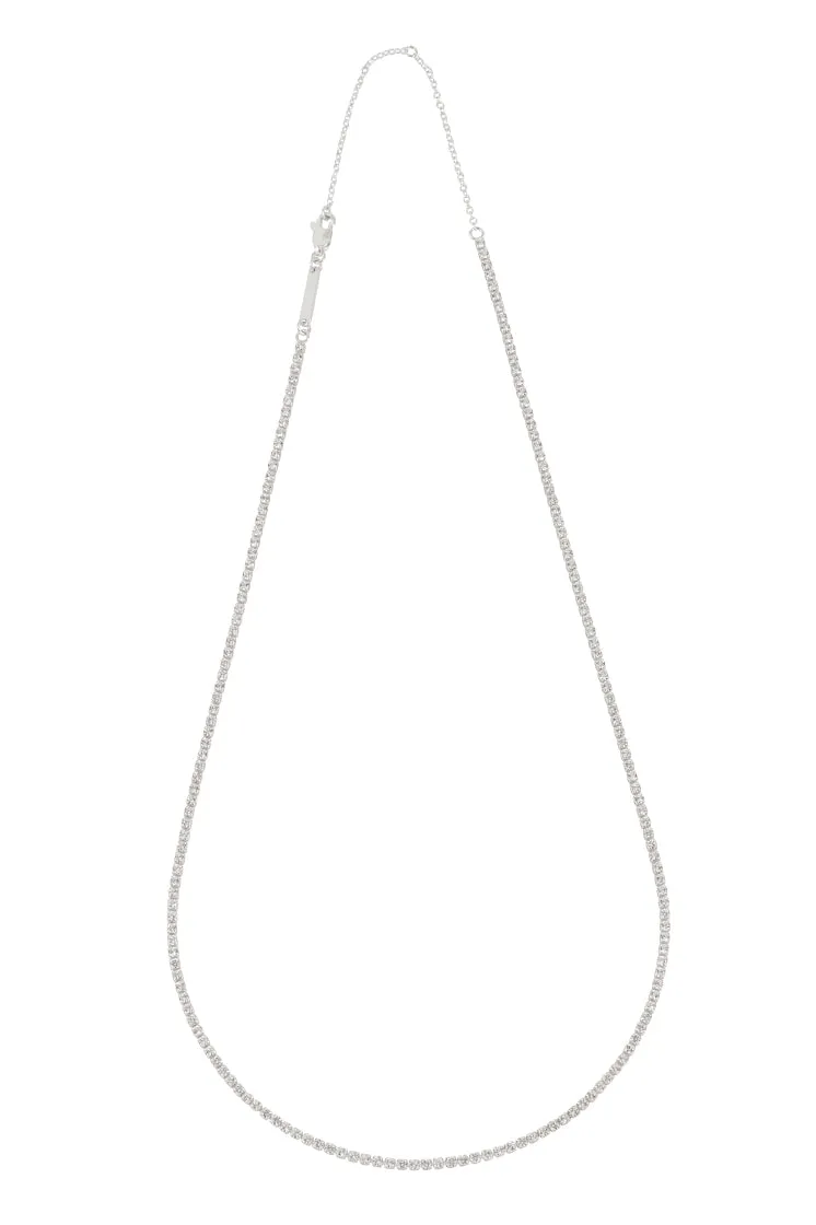 Fine Tennis Chain Necklace sold by Estella Bartlett product image thumbnail 3