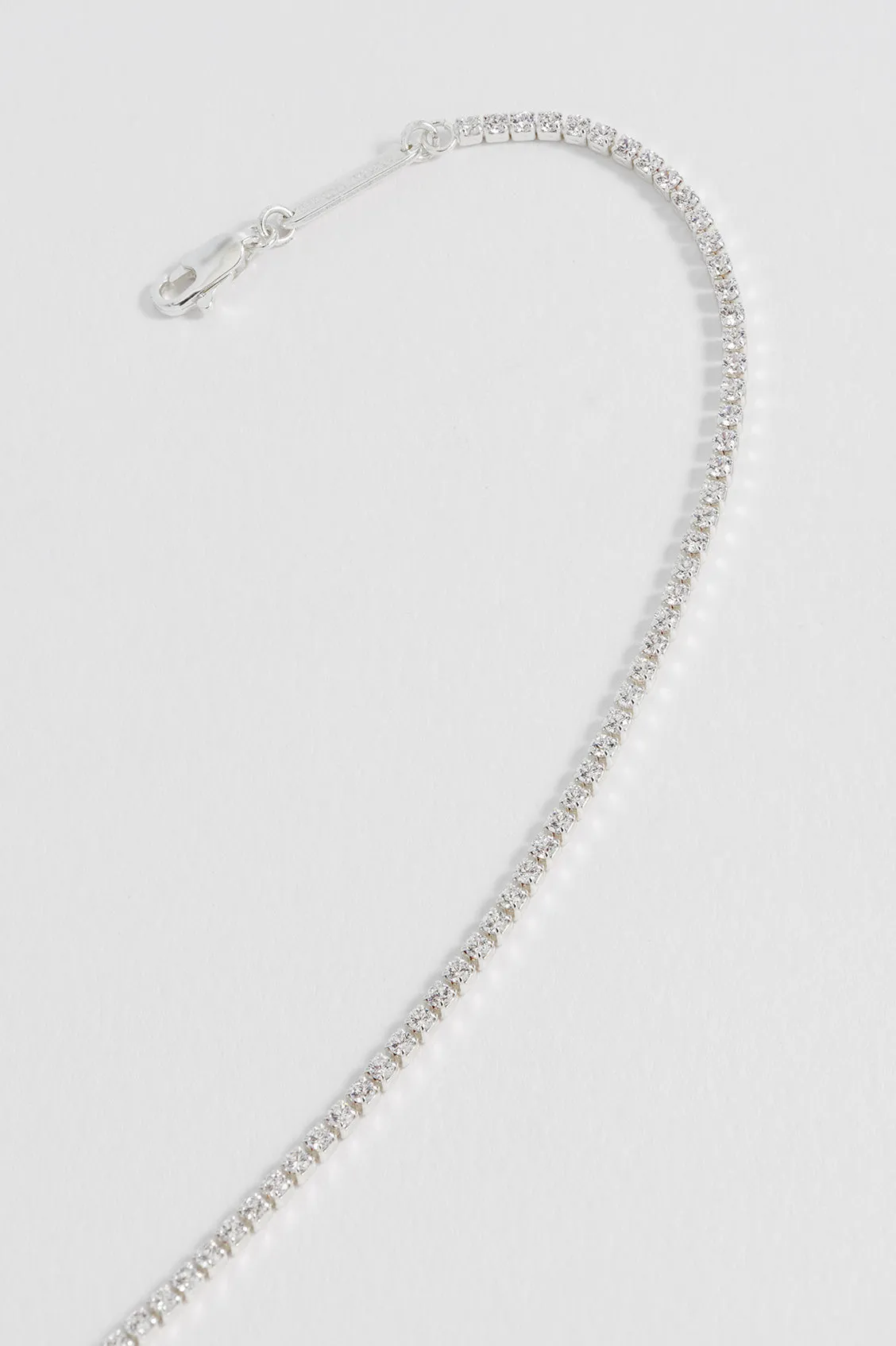 Fine Tennis Chain Necklace sold by Estella Bartlett product image thumbnail 4