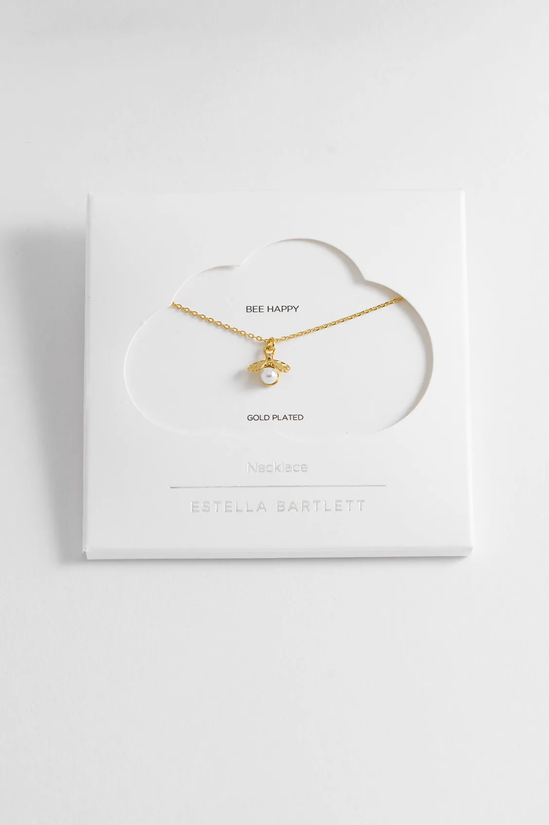 Pearl Bee Pendant Necklace sold by Estella Bartlett