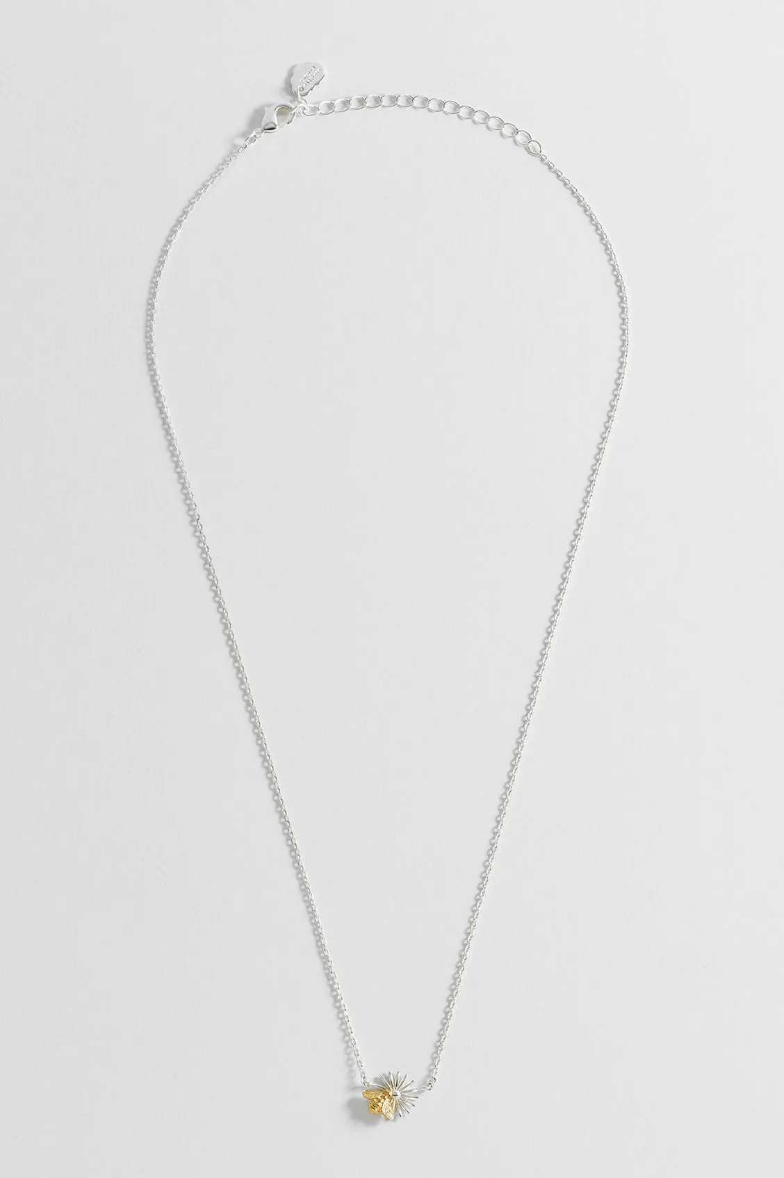 Flower Bee Pendant Necklace sold by Estella Bartlett product image thumbnail 5