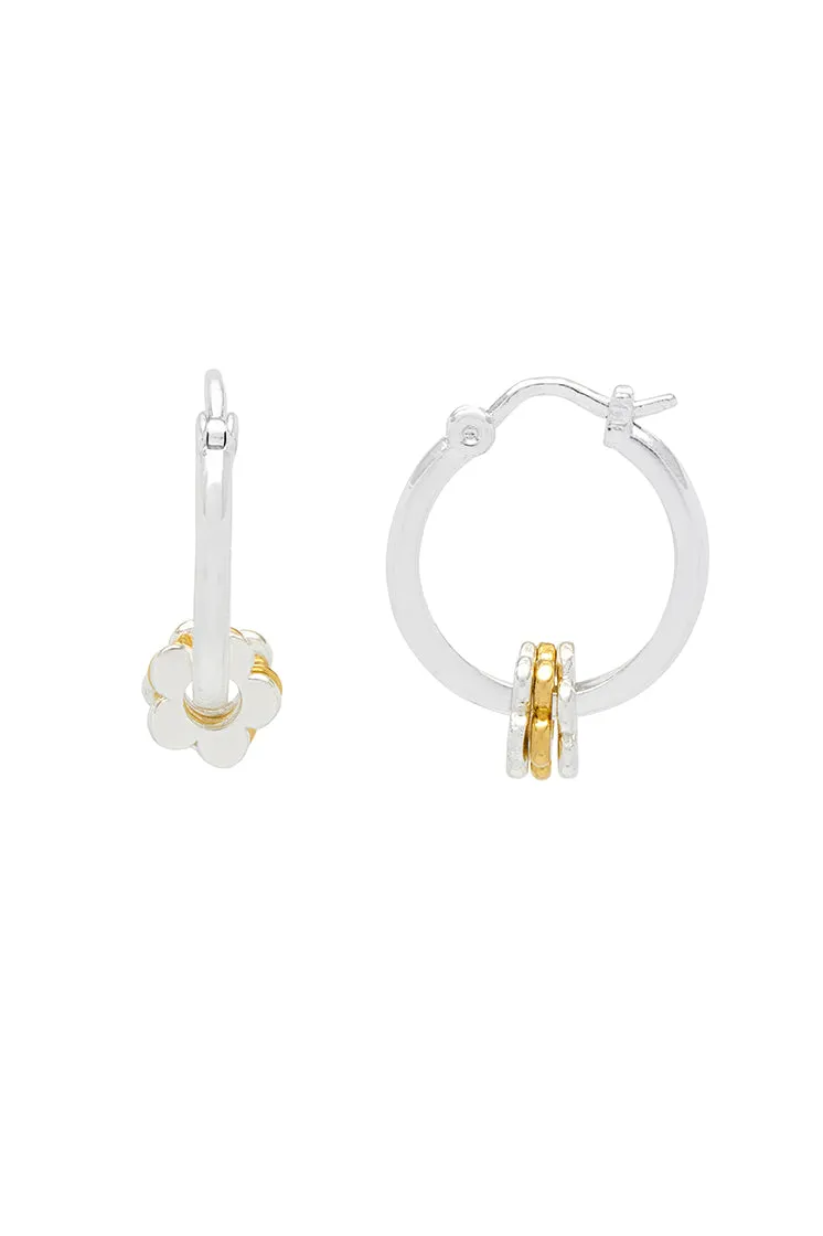 Trio Flower Hoops sold by Estella Bartlett product image thumbnail 3