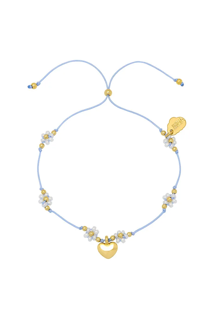 Heart Flower Miyuki Bracelet sold by Estella Bartlett product image thumbnail 3