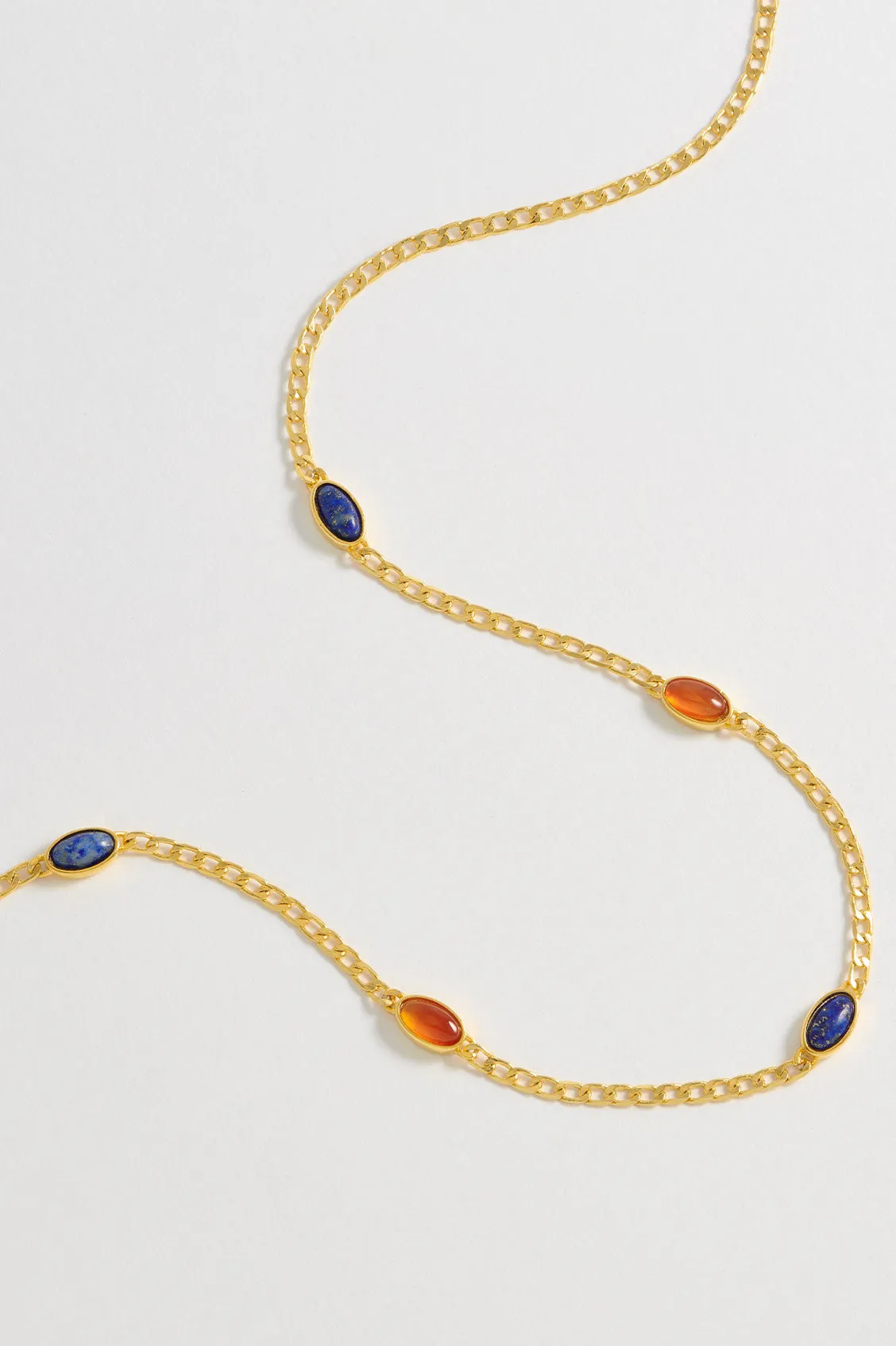 Gemstone Chain Necklace sold by Estella Bartlett