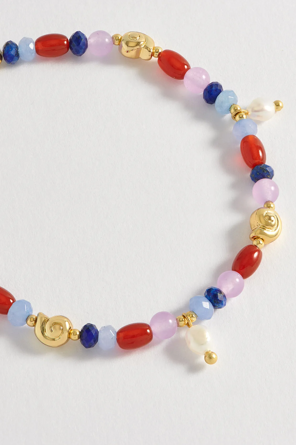 Pearl Gemstone Shell Bracelet sold by Estella Bartlett product image thumbnail 4