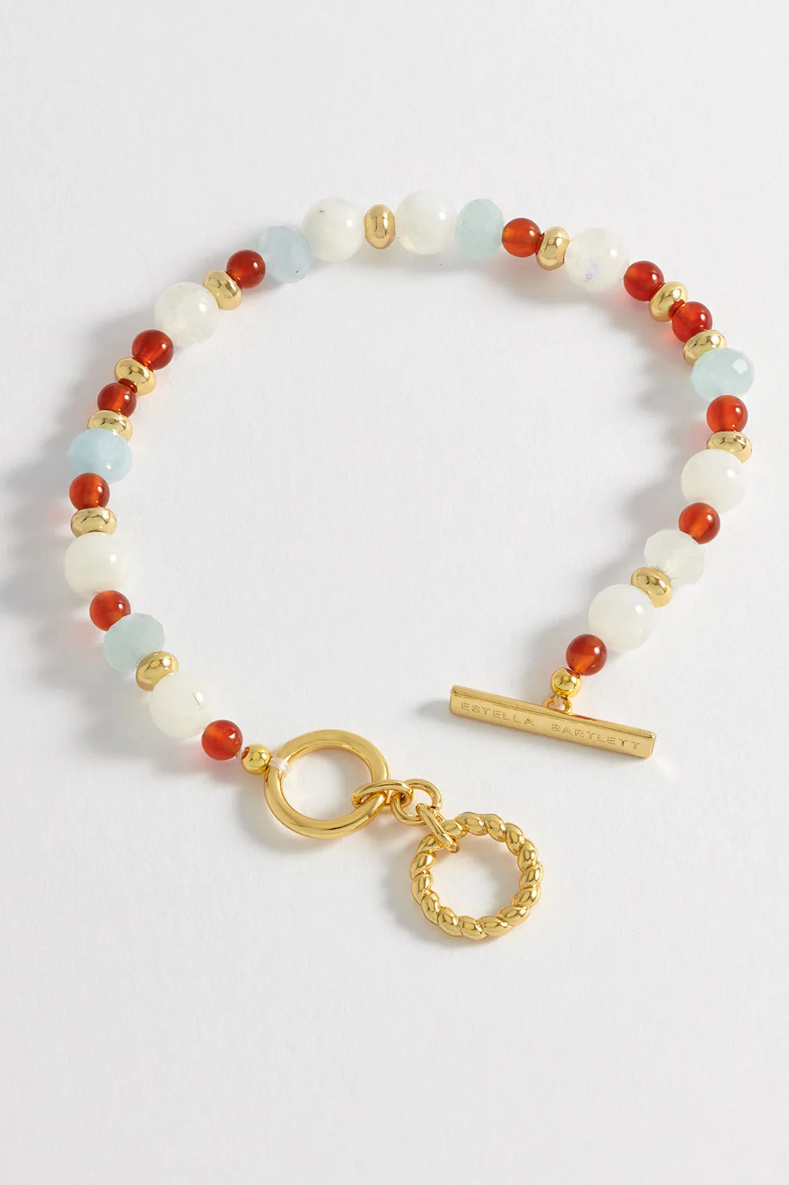 Gemstone T-Bar Bracelet sold by Estella Bartlett product image thumbnail 4