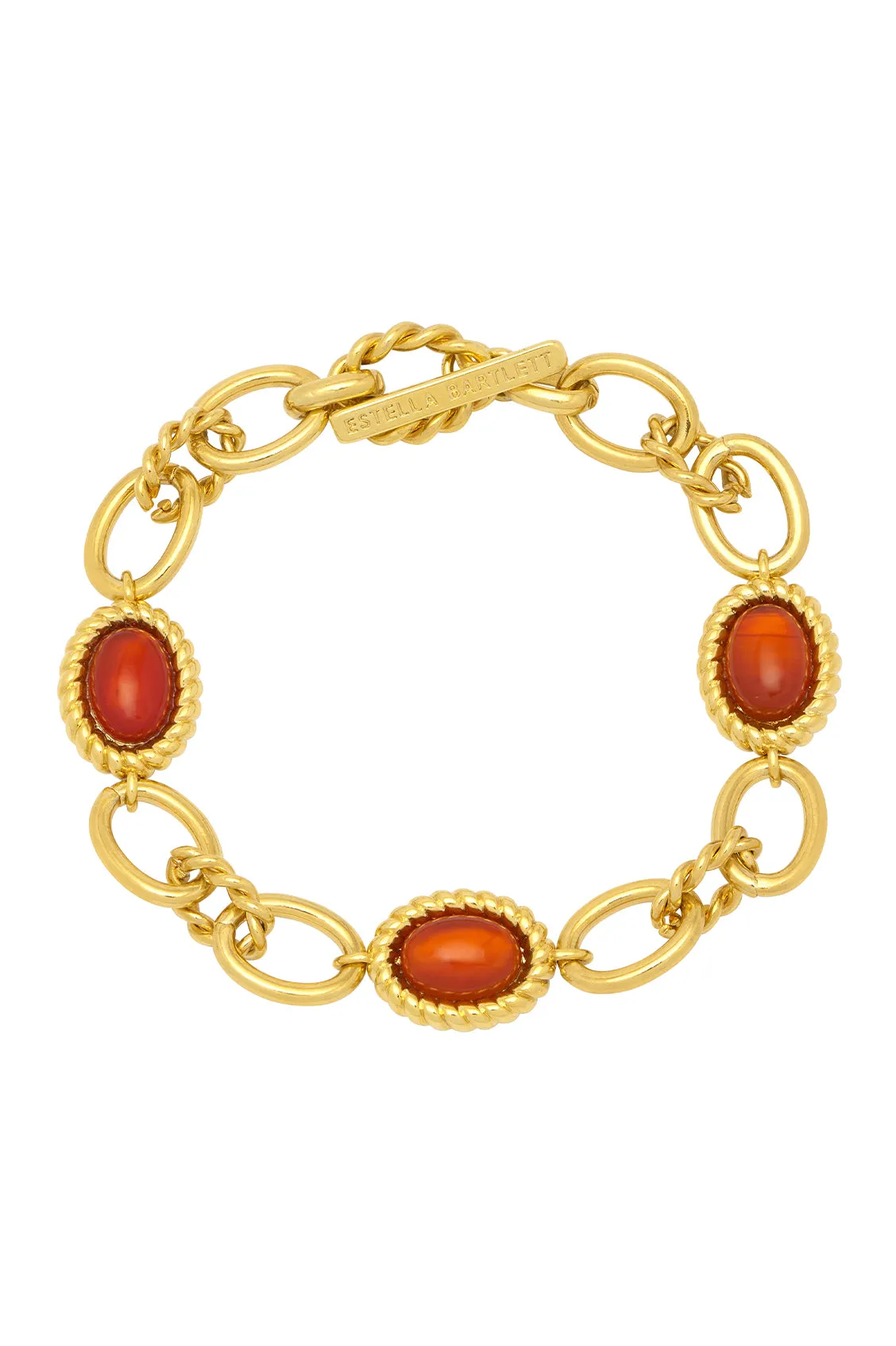 Chunky Gemstone Chain Bracelet sold by Estella Bartlett product image thumbnail 3