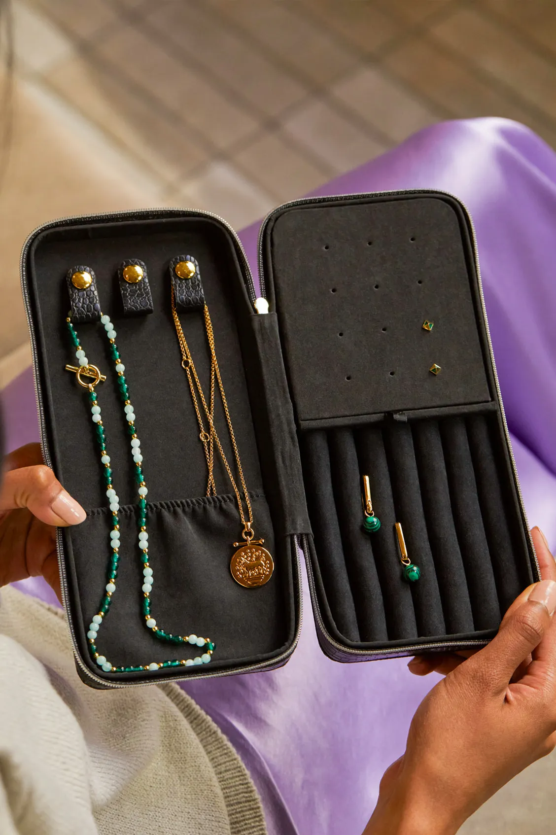 Sleek Necklace Box sold by Estella Bartlett product image thumbnail 2
