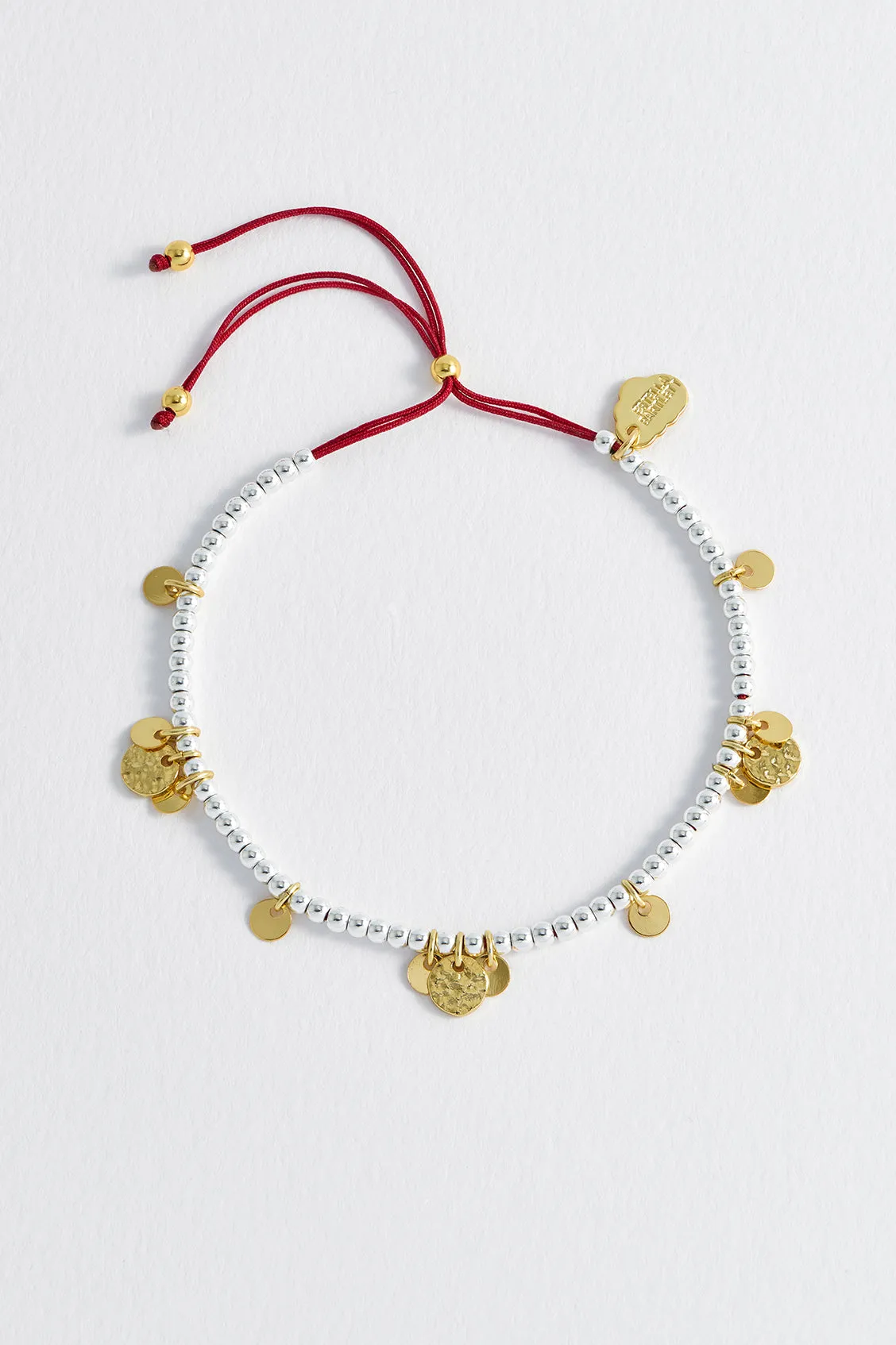 Coin Beaded Friendship Bracelet sold by Estella Bartlett product image thumbnail 2