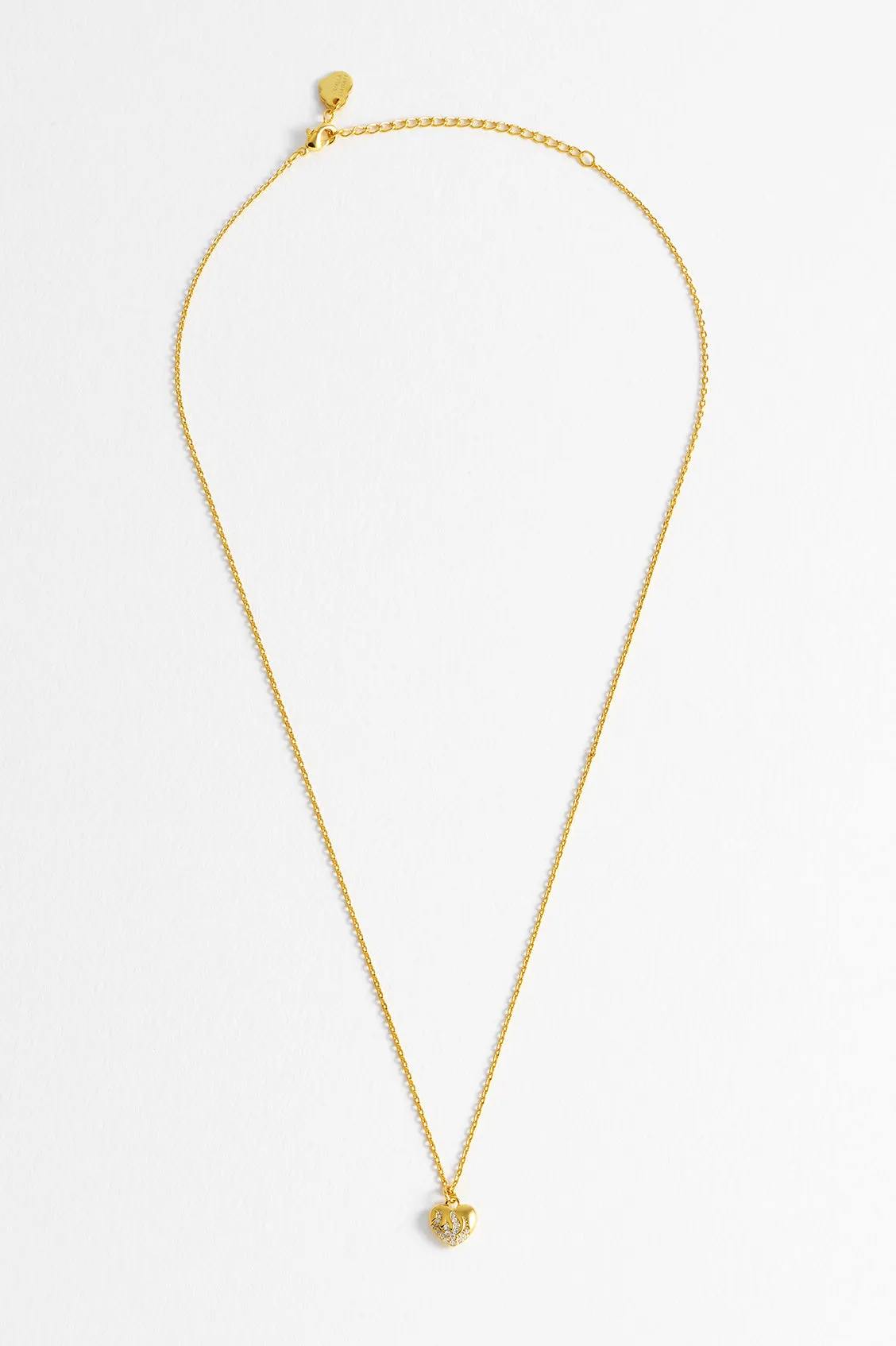 CZ Flame Heart Pendant sold by Estella Bartlett product image thumbnail 5