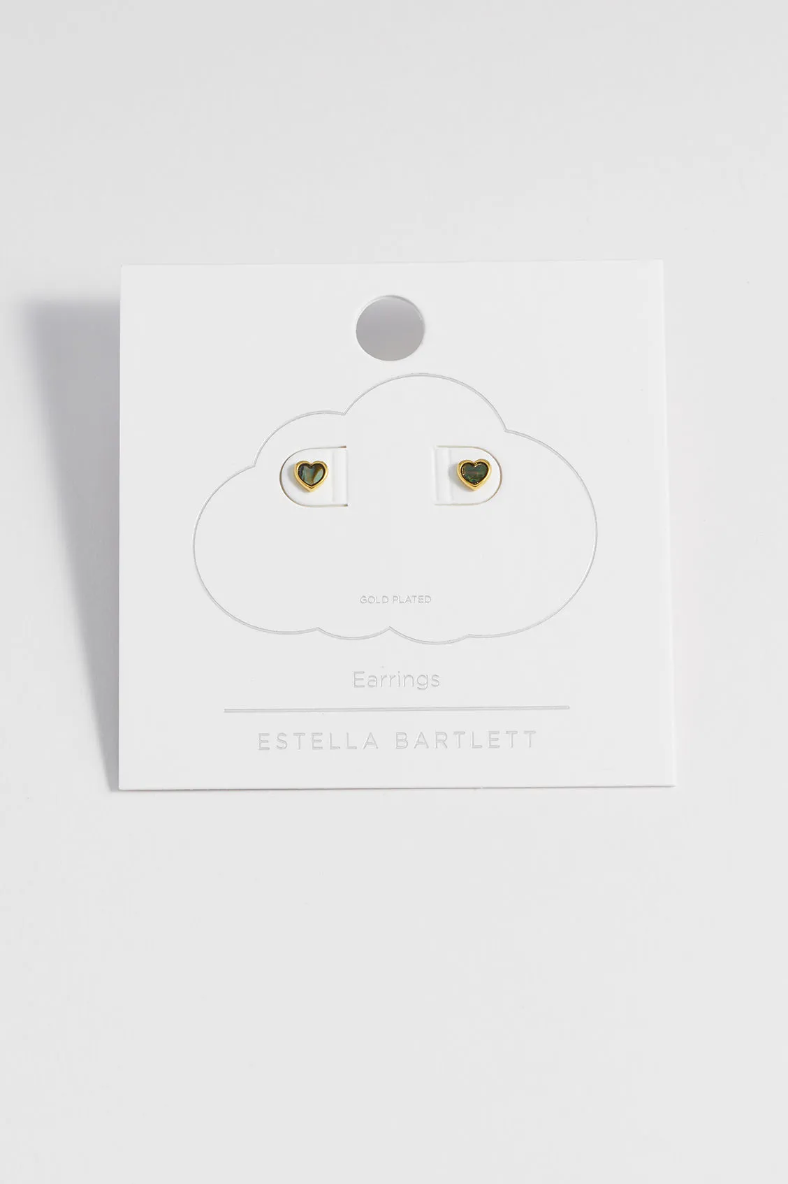 Abalone Heart Studs sold by Estella Bartlett product image thumbnail 4