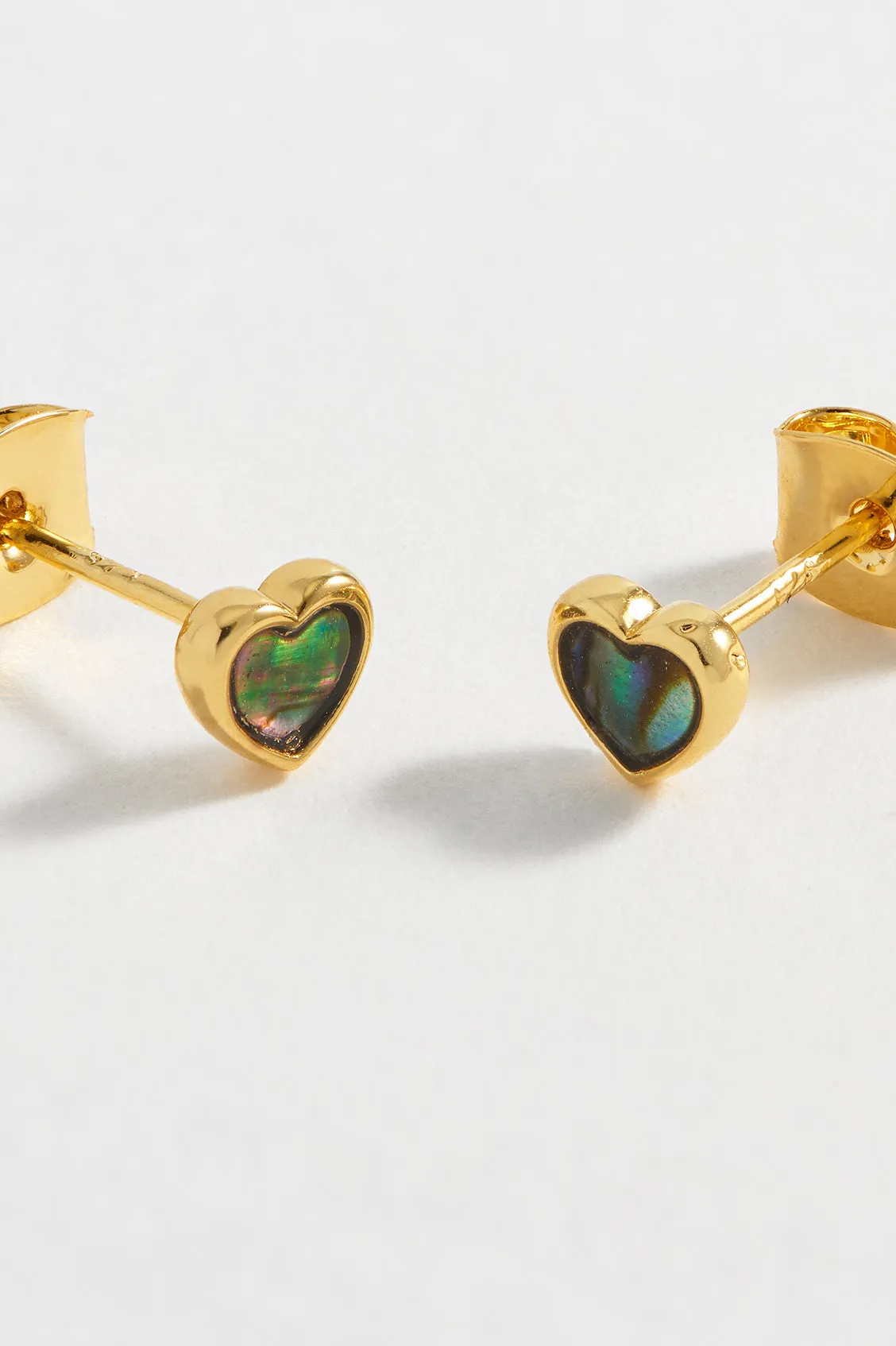 Abalone Heart Studs sold by Estella Bartlett product image thumbnail 5