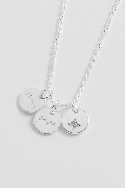 Triple Disc Necklace sold by Estella Bartlett