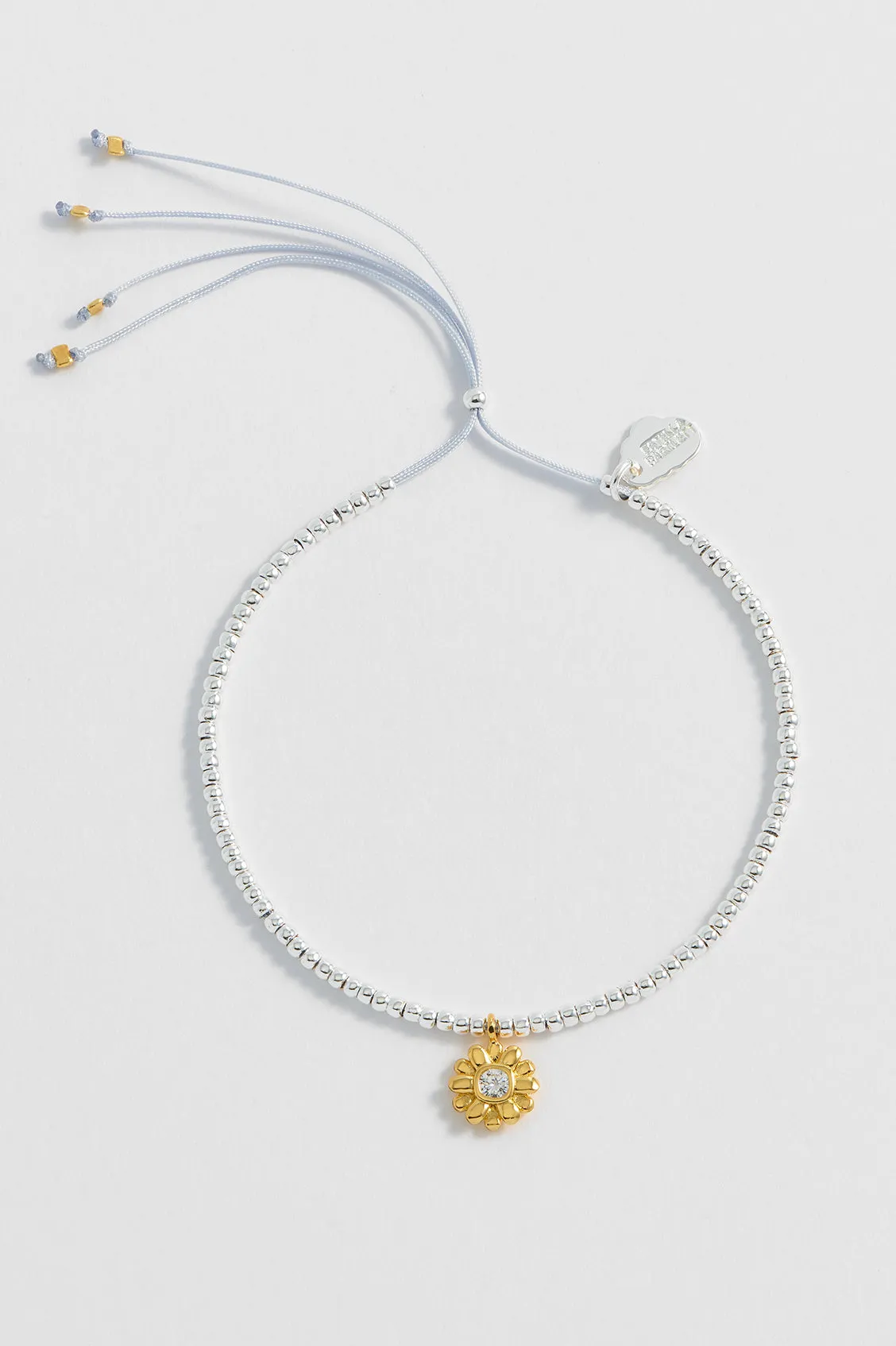 CZ Flower Charm Bracelet sold by Estella Bartlett product image thumbnail 2