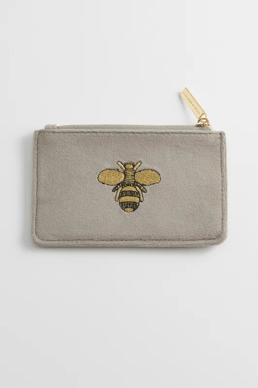 Embroidered Bee Card Purse sold by Estella Bartlett