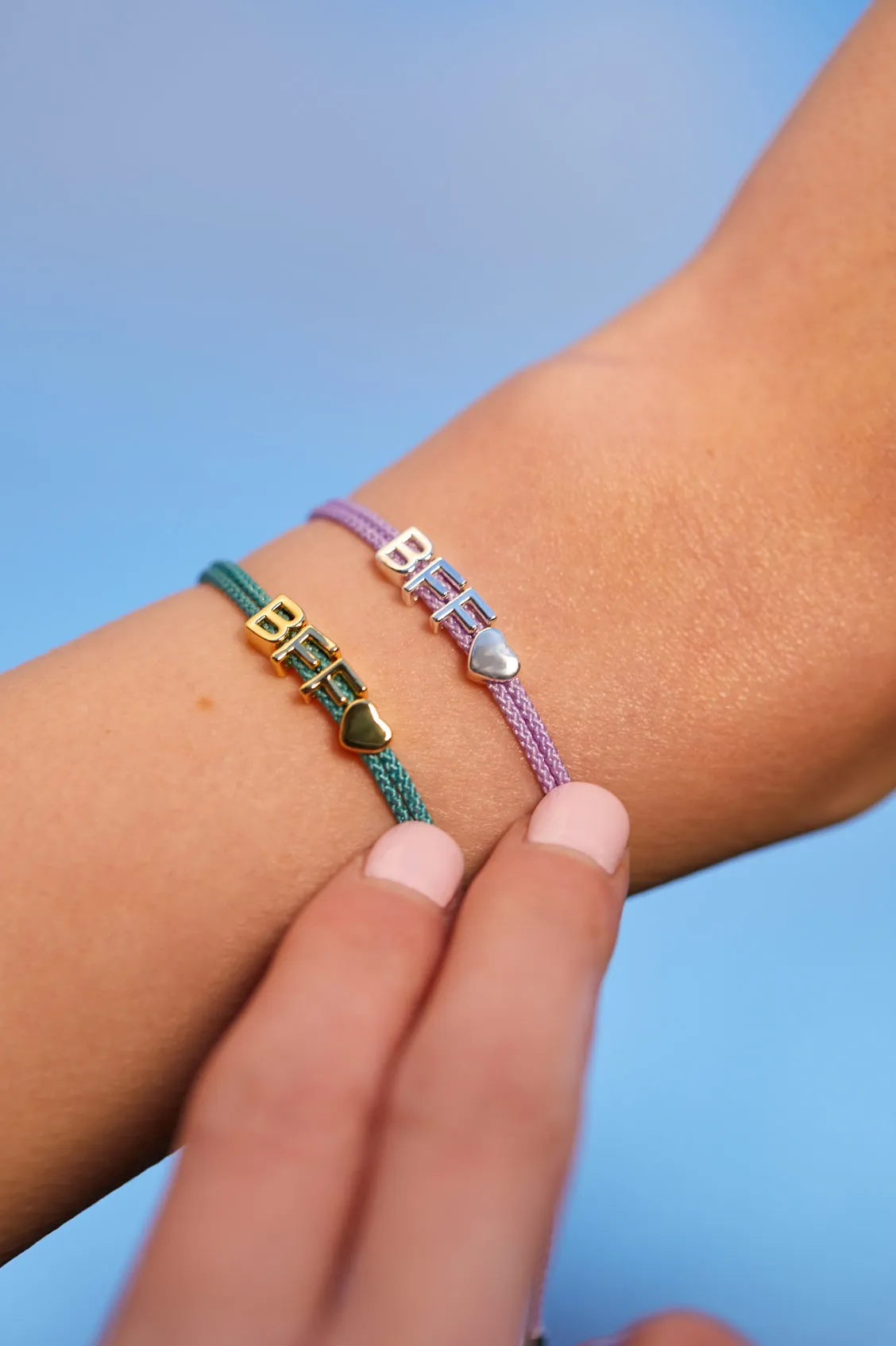 BFF Slider Bead Friendship Bracelet sold by Estella Bartlett product image thumbnail 2