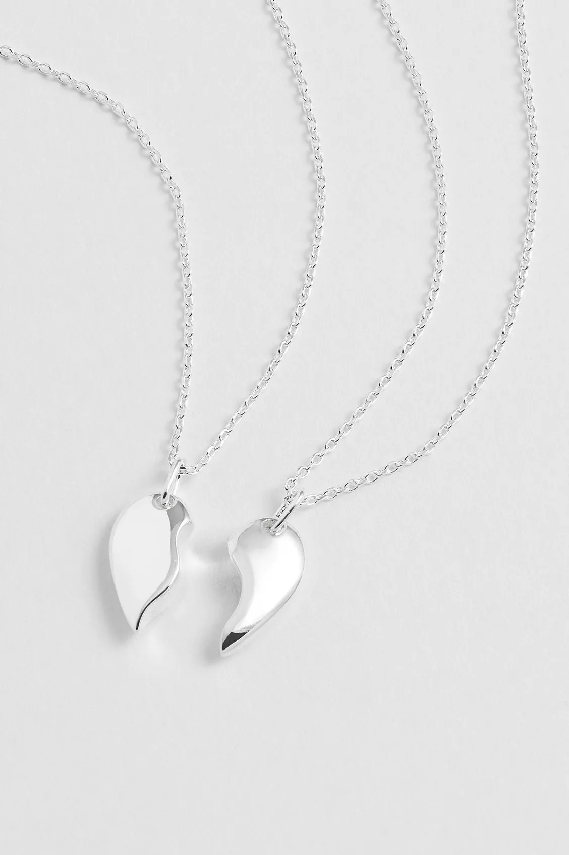 BFF Heart Necklace Set sold by Estella Bartlett product image thumbnail 4