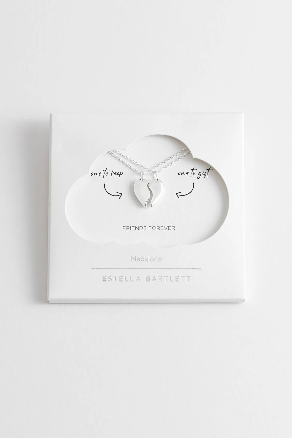 BFF Heart Necklace Set sold by Estella Bartlett product image thumbnail 2