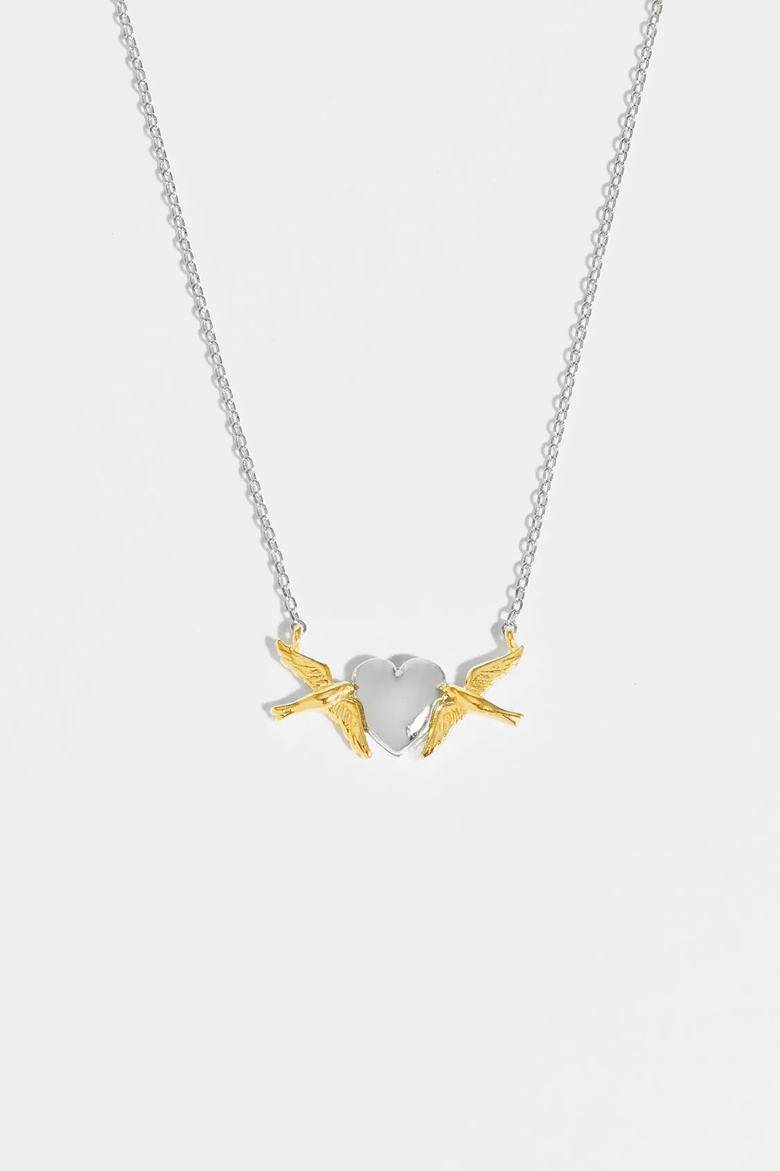 Birds and Heart Necklace sold by Estella Bartlett product image thumbnail 5