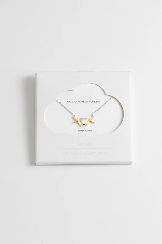 Birds and Heart Necklace sold by Estella Bartlett