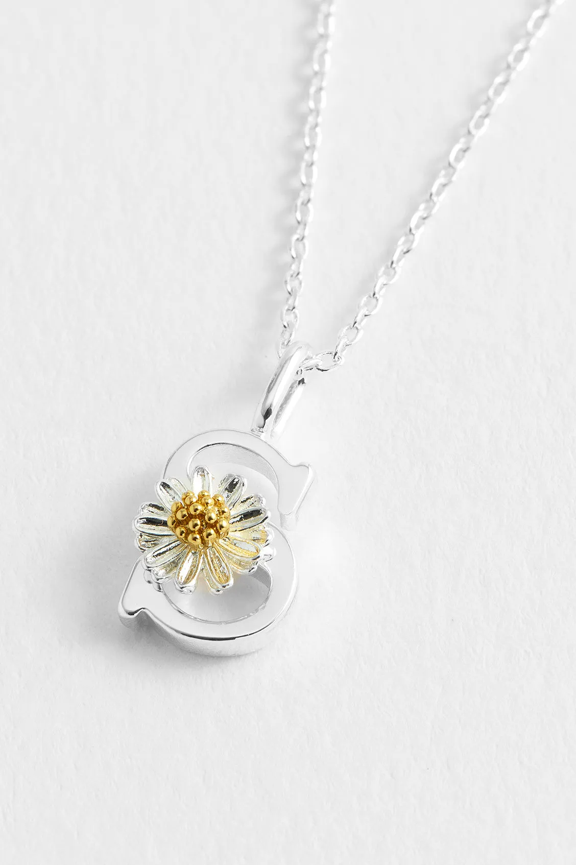 Wildflower Initial Pendant sold by Estella Bartlett