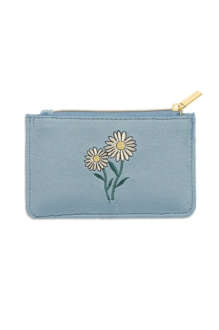 Embroidered Daisy Card Purse sold by Estella Bartlett product image thumbnail 3
