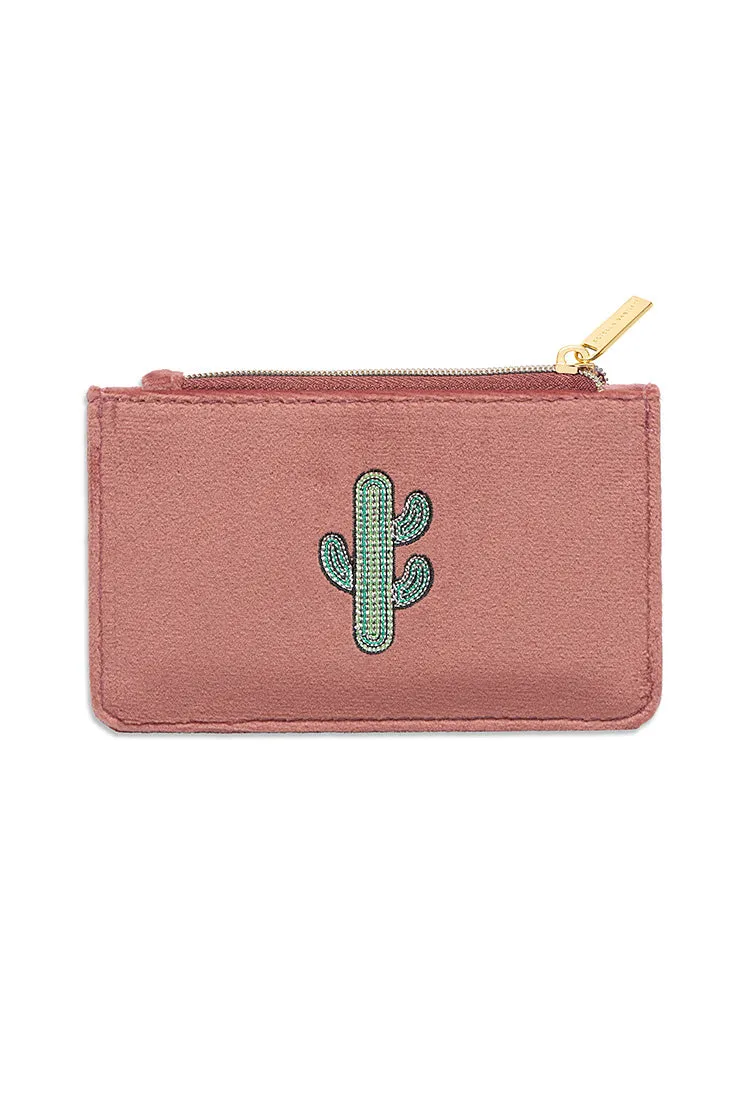 Embroidered Cactus Card Purse sold by Estella Bartlett product image thumbnail 3