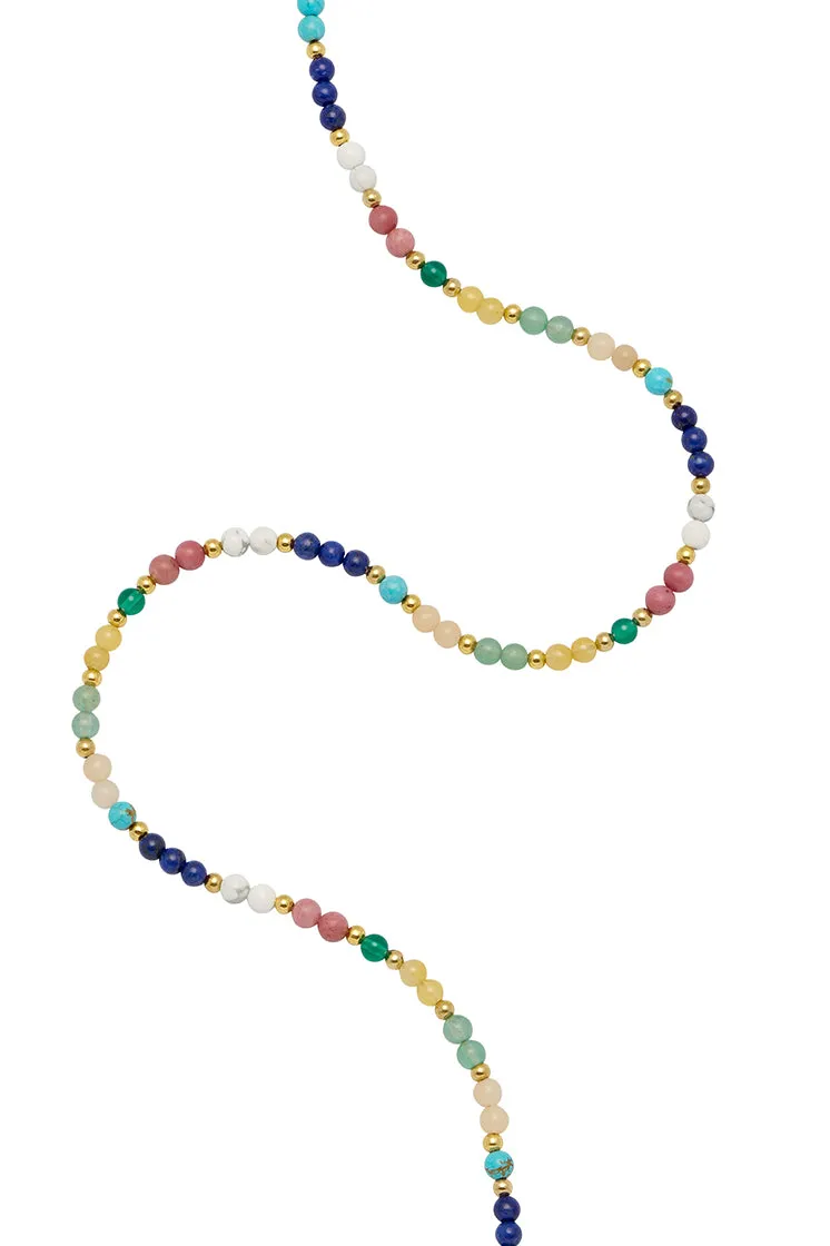 Gemstone Beaded Necklace sold by Estella Bartlett product image thumbnail 3
