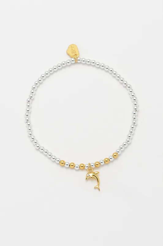 Dolphin Sienna Bracelet made by Estella Bartlett