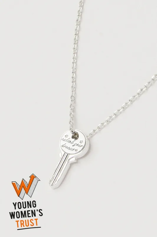 Unlock Your Dreams Key Pendant sold by Estella Bartlett