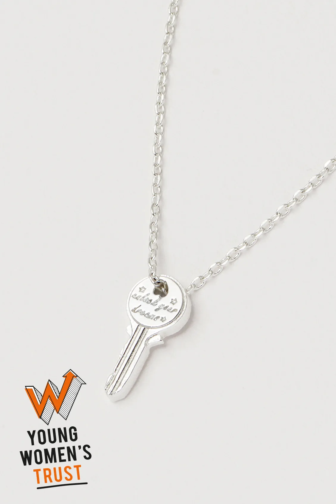 Unlock Your Dreams Key Pendant sold by Estella Bartlett