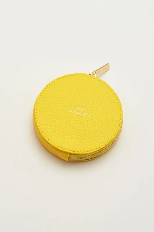 Happy Thoughts Circle Coin Purse sold by Estella Bartlett