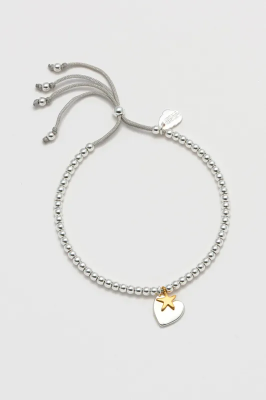 Heart and Star Liberty Bracelet sold by Estella Bartlett