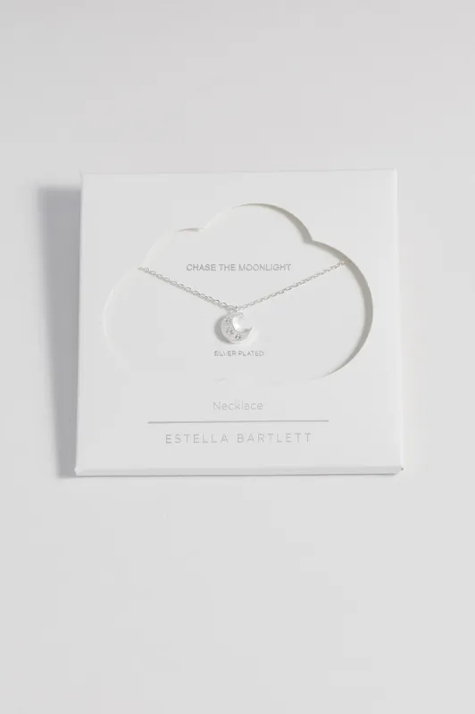 CZ Moon Pendant sold by Estella Bartlett