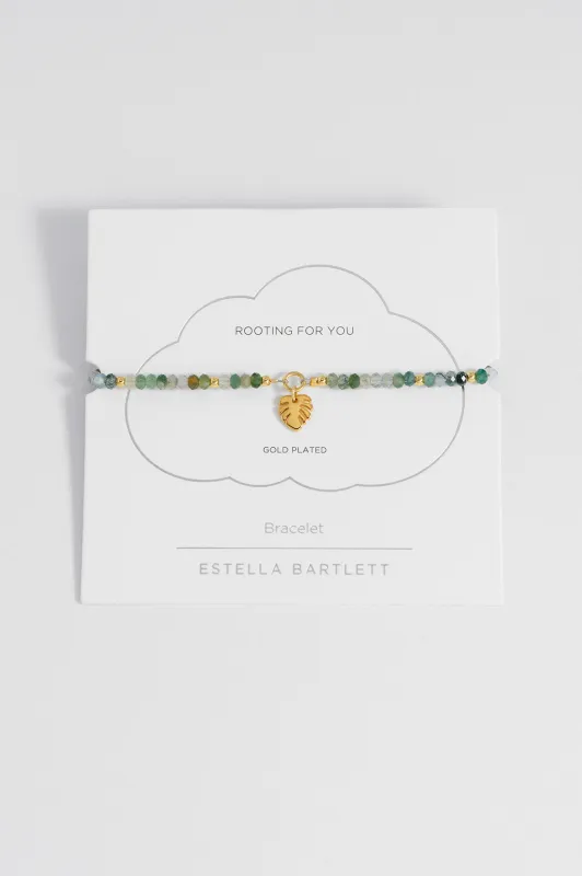 Monstera Leaf Amelia Bracelet sold by Estella Bartlett