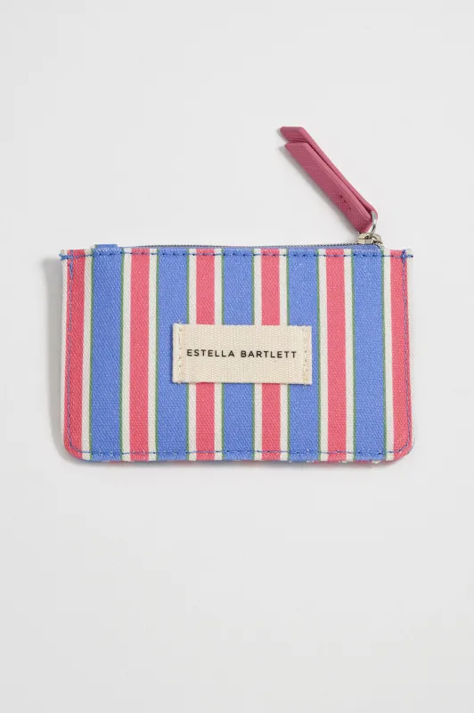 Blue Stripe Card Purse sold by Estella Bartlett
