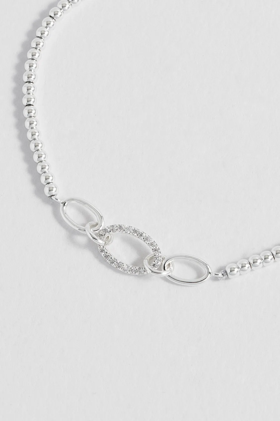 Oval Link CZ Louise Bracelet sold by Estella Bartlett product image thumbnail 4