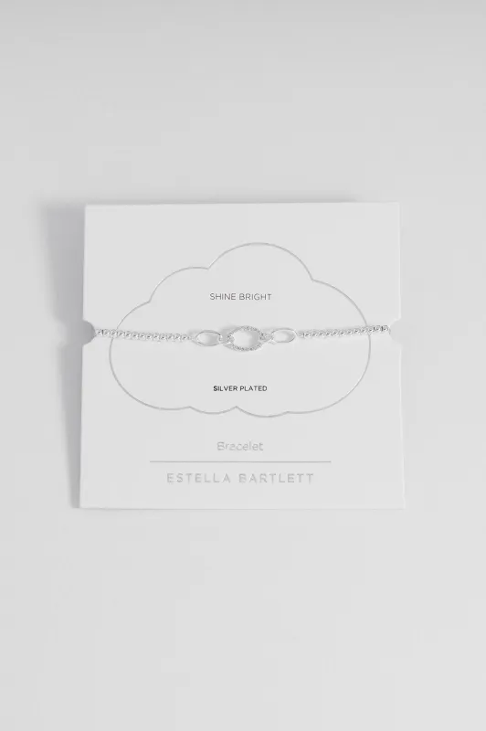 Oval Link CZ Louise Bracelet sold by Estella Bartlett
