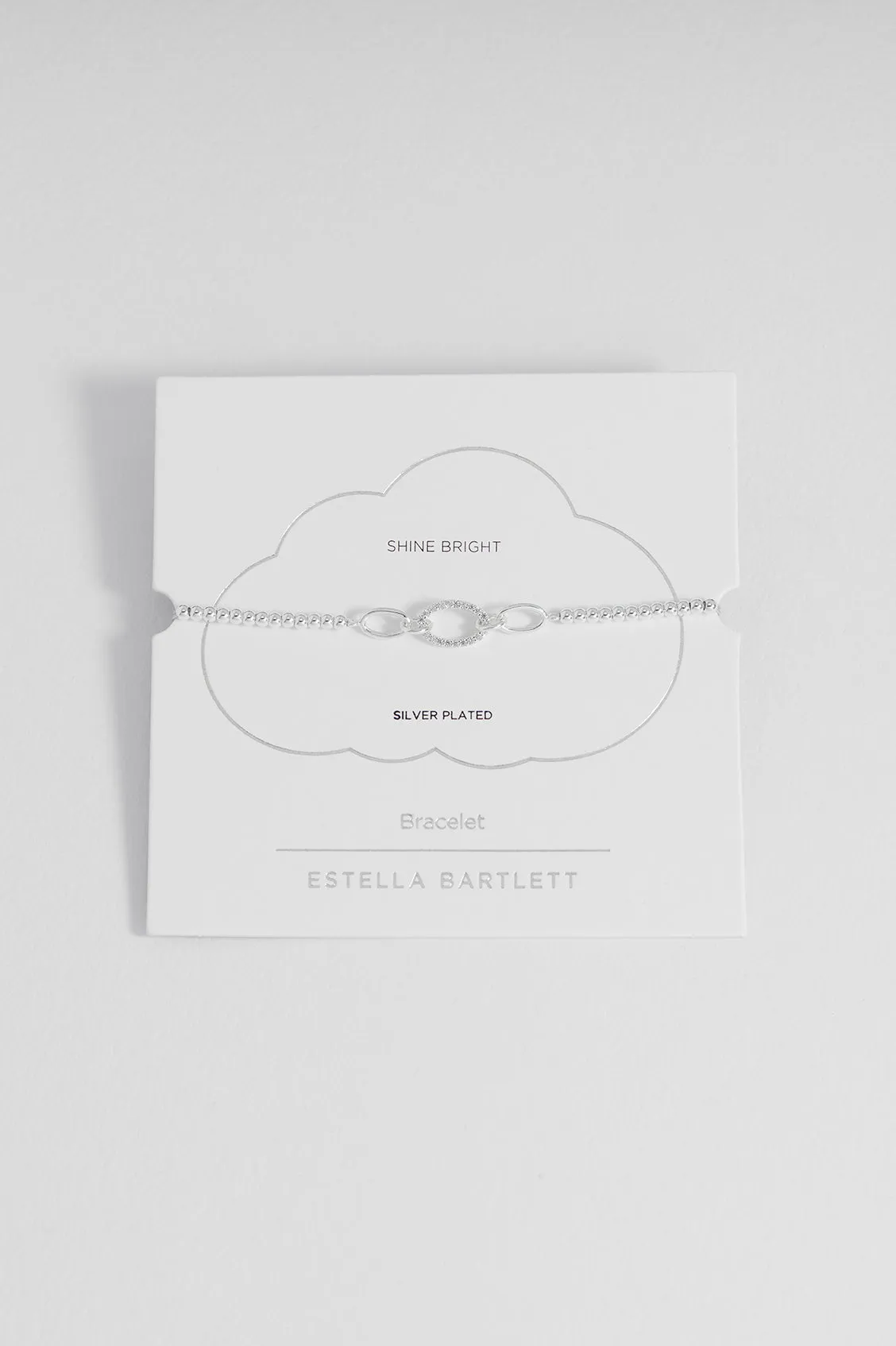 Oval Link CZ Louise Bracelet sold by Estella Bartlett