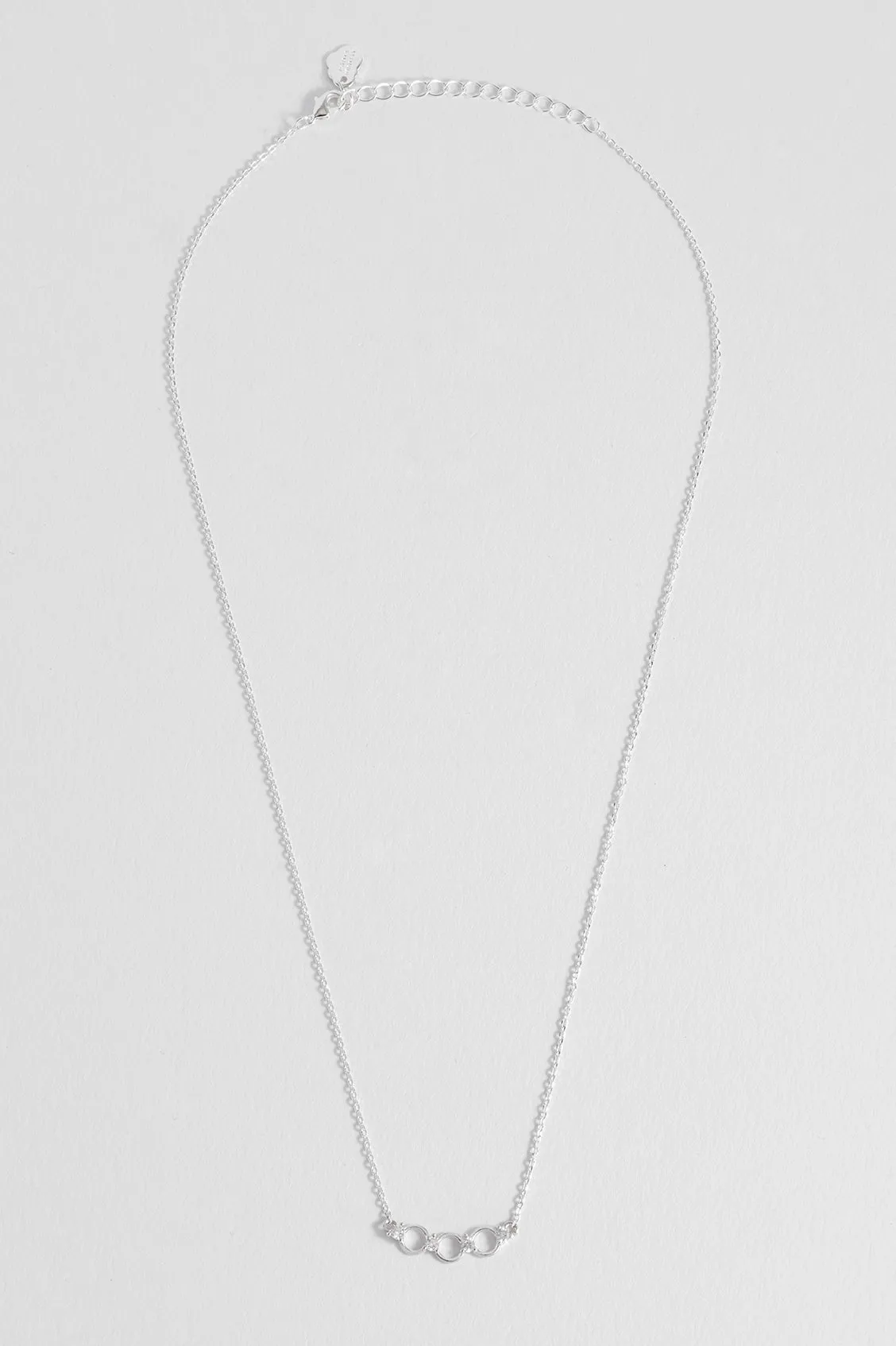 Triple Disc CZ Necklace sold by Estella Bartlett product image thumbnail 5